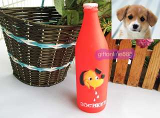 Pet Dog Puppy Squeaky Beer Bottle Training Playing Toy  