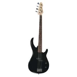   03011020 Rockmaster Bass Guitar   Gloss Black Musical Instruments