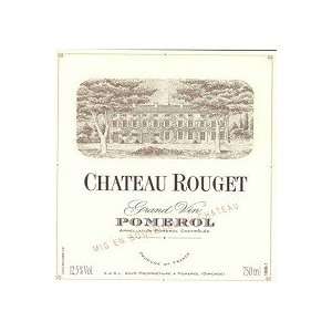  Chateau Rouget Pomerol 2005 750ML Grocery & Gourmet Food