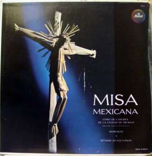 DELFINO MADRIGAL GIL. misa mexicana LP MEXICO D 1052  