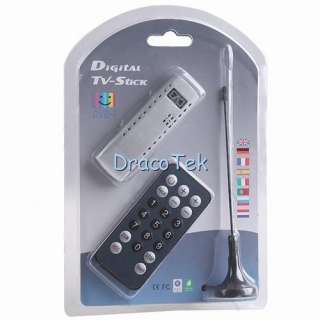 USB DVB T Digital TV receiver card tuner dongle sticker  