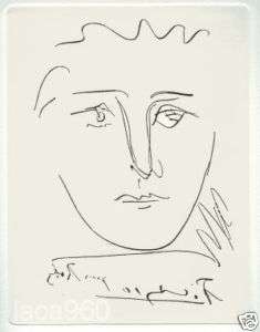 Pablo PICASSO Pour Roby Plate Signed Etching + COA  