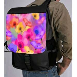  Flowers Design Back Pack   School Bag Bag   Laptop Bag  Book Bag 