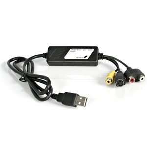    StarTech SVID2USB2 USB 2.0 Video Capture Cable Electronics