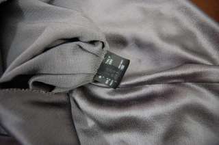 DEREK LAM * NWOT $1790 silk metallic RUNWAY dress  IT42 US6  