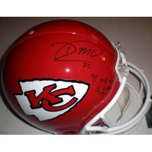  Dexter Mccluster Autographed Kansas City Chiefs Helmet 