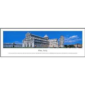  Pisa, Italy Panoramic View Framed Print