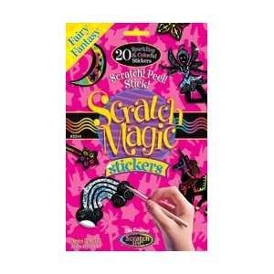  Scratch Art Scratch Magic Stickers Fairy Fantasy 3344; 3 