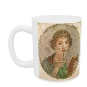  Portrait of a young girl (fresco) by Roman   Mug 