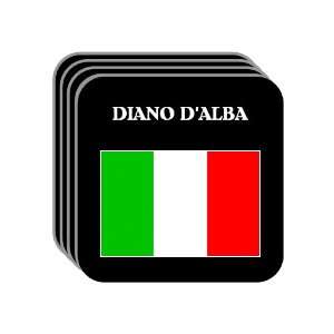  Italy   DIANO DALBA Set of 4 Mini Mousepad Coasters 