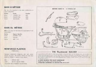  book with assembly instructions for building your Rickman Triumph 