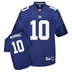  Reebok New York Giants Eli Manning Premier Team Color Jersey 