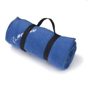  Fleece Stadium Blanket with Strap; COLOR ROYAL; SIZE 