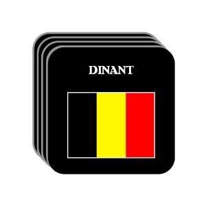  Belgium   DINANT Set of 4 Mini Mousepad Coasters 