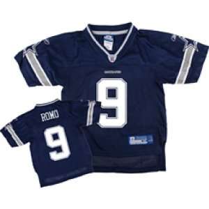  Toddler Dallas Cowboys #9 Tony Romo Team Navy Replica Jersey 