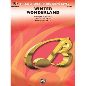  Winter Wonderland Conductor Score String Orchestra Sports 