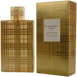  Brand New In Box Brit Gold By Burberry 3.3oz Eau De Parfum 