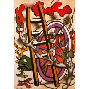 Hand Made Oil Reproduction   Fernand Léger   24 x 34 inches   The 