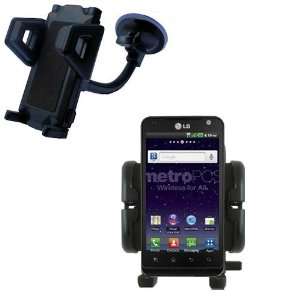   Car Windshield Holder for the LG Bryce   Gomadic Brand Electronics