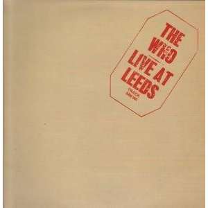  LIVE AT LEEDS/WHO ARE YOU LP (VINYL) UK POLYDOR WHO 