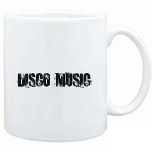  Mug White  Disco Music   Simple  Music Sports 