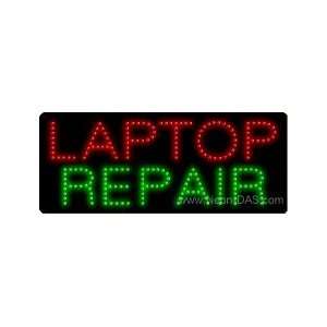  Laptop Repair LED Sign 11 x 27