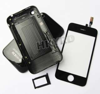   Back housing+Touch Glass digitizer for iphone 3gs 1/2 color  