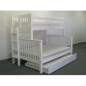  Bunk Bed Twin over Full Mission style   Side Ladder in 
