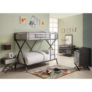   B813T 19 Spaced Out Twin Twin Bunk Bed Set   5 Piece