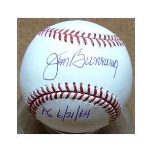 Jim Bunning Signed Baseball 
