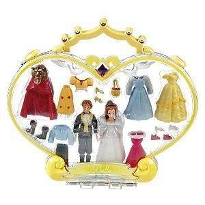 Disney Beauty and the Beast   Belle and Beast Mini Princess Playset 