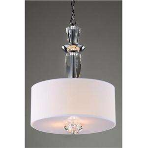   AND OFF WHITE DRUM SHADE CEILING PENDANT CHANDELIER LIGHT FIXTURE LAMP