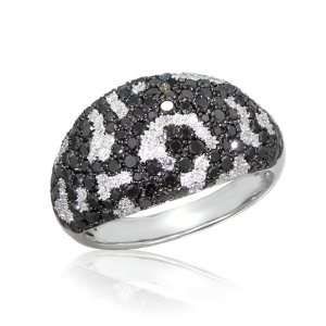  Effy Jewelers Effy Confetti Black & White Diamond Ring, 1 