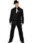 Pin Stripe Fedora Hat   Gangster and Zoot Suit Costume  