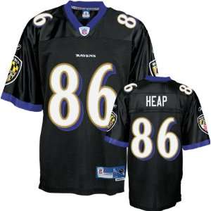  Todd Heap Baltimore Ravens Black NFL Premier Jersey 