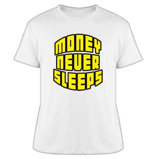Floyd Mayweather Money Never Sleeps Boxing T Shirt  