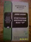 Vintage John Deere Operators Manual 30 & 40 Fertilizer Attachments