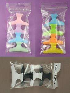 Gorgeous Coloured Hairdresser Hair Claw Clips Clamps Grips   Hair 