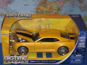 24 JADA BIGTIME MUSCLE 2006 CHEVY CAMARO CONCEPT RARE 801310530030 