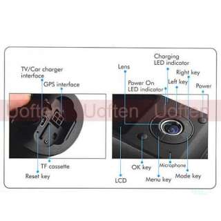 New Dual Lens Vehicle Black Box Car DVR Camera Video Recorder GPS G 