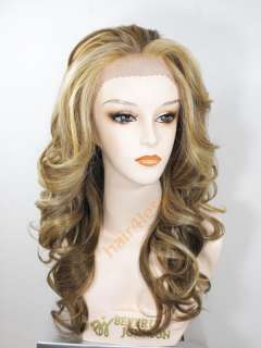 Deep Lace Front Long Full Wig BRITNEY #P2216 Blonde Mix  