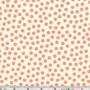  45 Wide Moda Snippets Polka Dot Pink Fabric By The Yard 