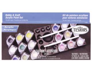 Testors Hobby & Craft Acrylic Paint Set 9186  
