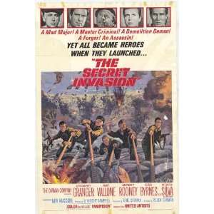  The Secret Invasion (1964) 27 x 40 Movie Poster Style A 