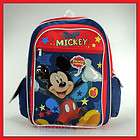 disney mickey mouse fun 16 backpack book bag school $ 16 99 listed dec 