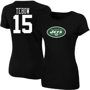  NFL Tim Tebow New York Jets Ladies Fair Catch T Shirt 