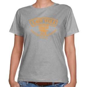   Lady Vols Ladies Ash Heritage Classic Fit T shirt
