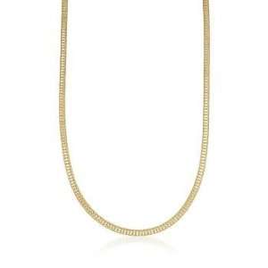  Italian Vermeil Mesh Necklace Jewelry