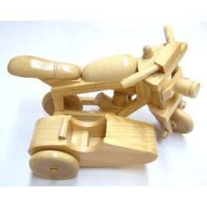  Movable Wooden Motorcycles 