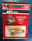 Milton   T Style   1/4 MALE COUPLER   S786 NPT Air Fitting